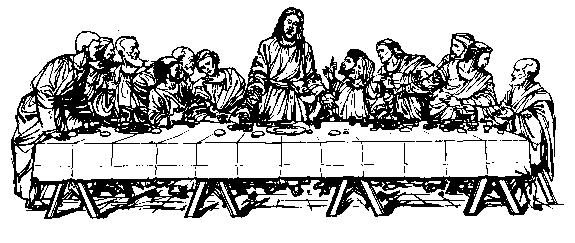free clipart jesus last supper - photo #15